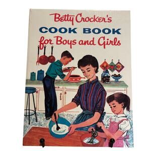 Betty Crocker's Cook Book For Boys and Girls, 2003 Reproduction of 1957 Ed, HC
